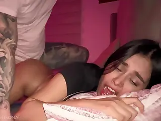 Amateur Sex Movies: Frisky impulses take over in the forbidden space, bodies entwining on the parents' bed with a rush of exploratory heat. Soft fabrics brush against skin, amplifying the thrill of secret love. Passion crescendos in waves, turning family lines into a tapestry of stolen bliss.