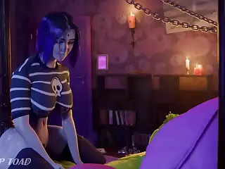 Anal Play Porn Videos: HarpToad unleashes Raven the wild beast within, transforming fantasies into a raw display of primal force. A fleeting glance of fierce eyes pierces the dim light, adding an animalistic edge. Bodies clash with urgency, turning the scene into a torrent of untamed energy that refuses to fade.